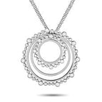 Bucherer - Necklace - 18 kt. White gold, 18K White Gold 0.69ct Diamond Circle Necklace