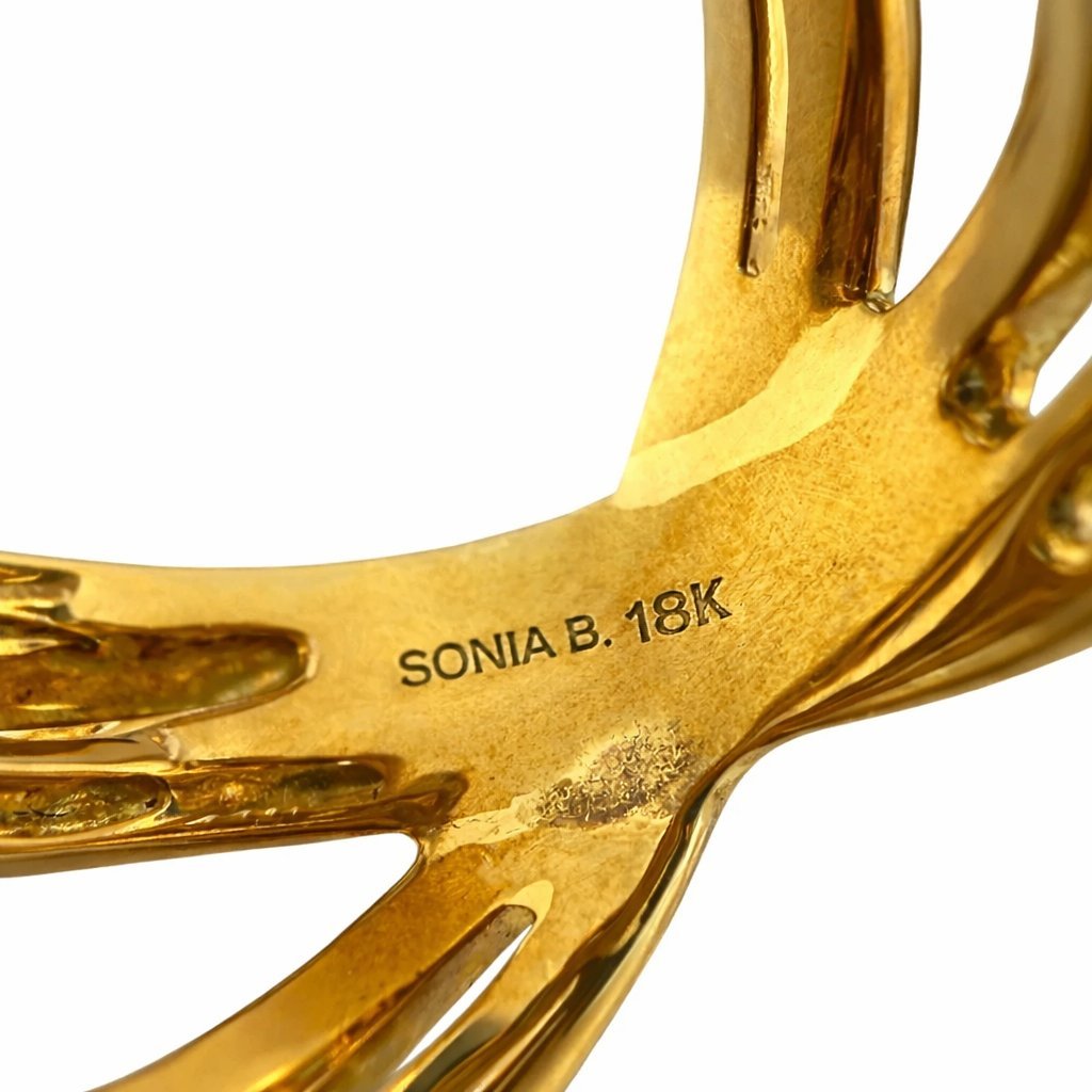 Sonia B. Eternal 18K Yellow Gold & 1.60ct Diamond Band Ring