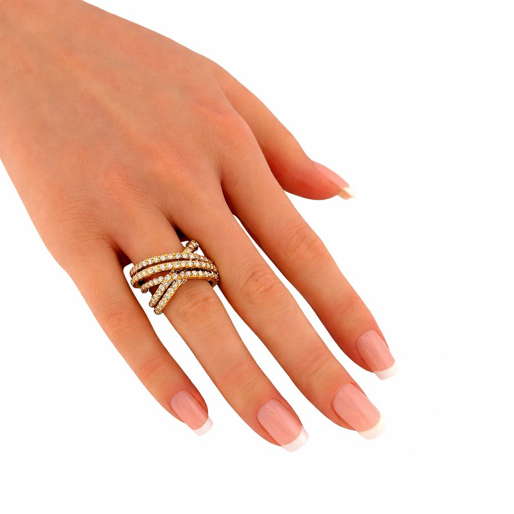 Sonia B. Eternal 18K Yellow Gold & 1.60ct Diamond Band Ring