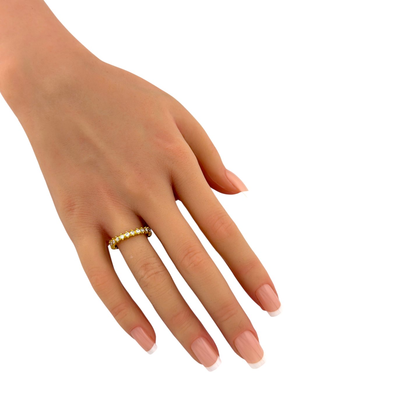 18K Yellow Gold 0.72ct Diamond Eternity Band