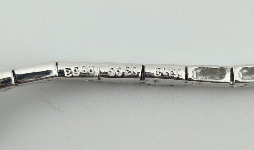 18K White Gold 6.0ct Diamond & Champagne Diamond Flexible Necklace with Certificate