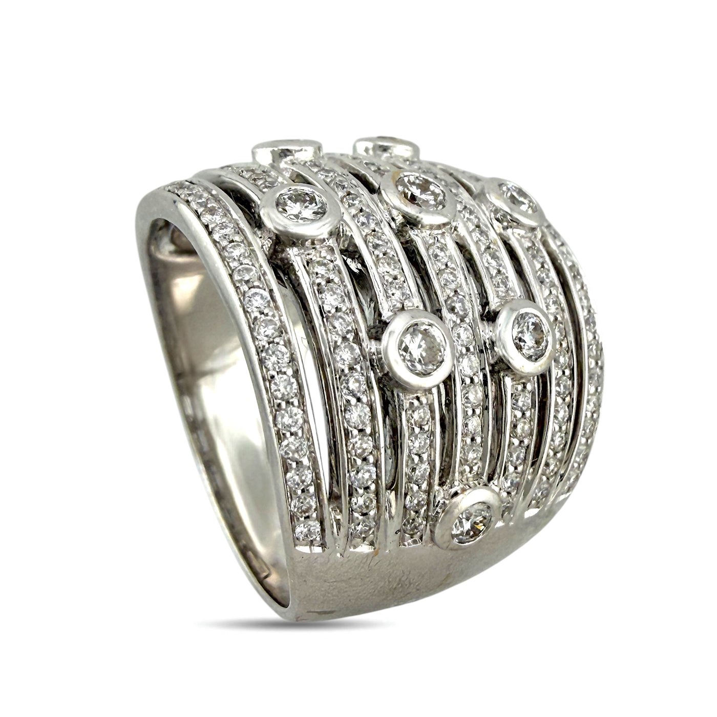 18K White Gold 1.50ct Diamond Ring