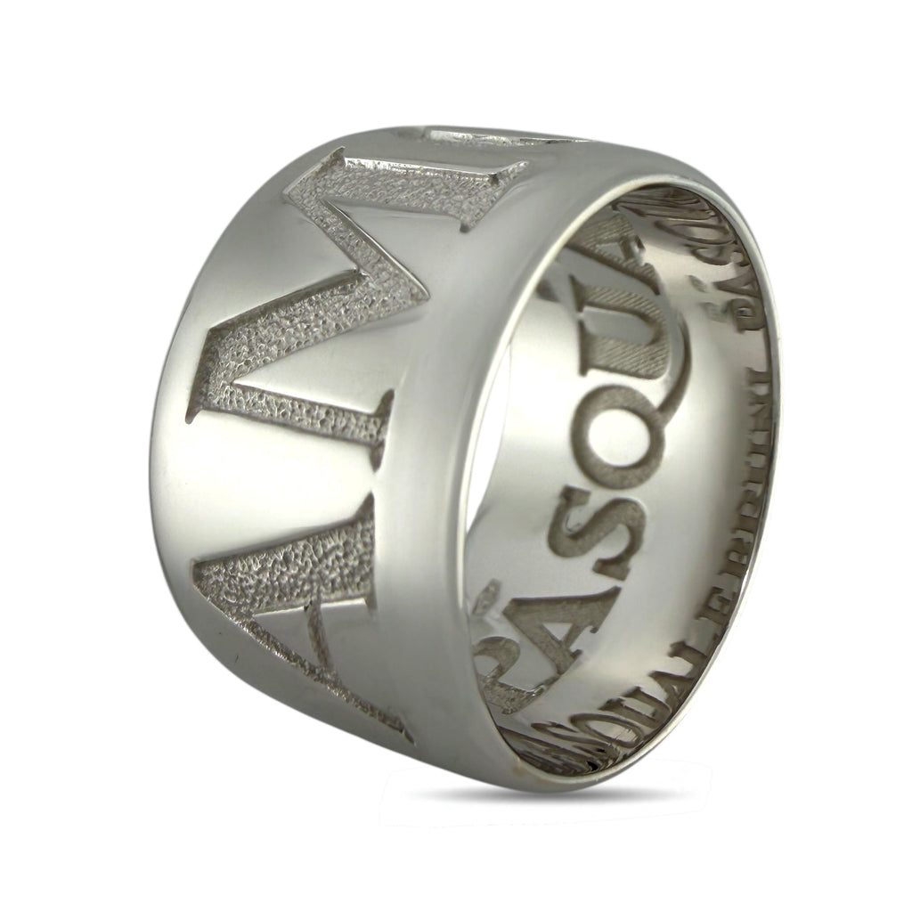 Pasquale Bruni 18K White Gold Amore Band