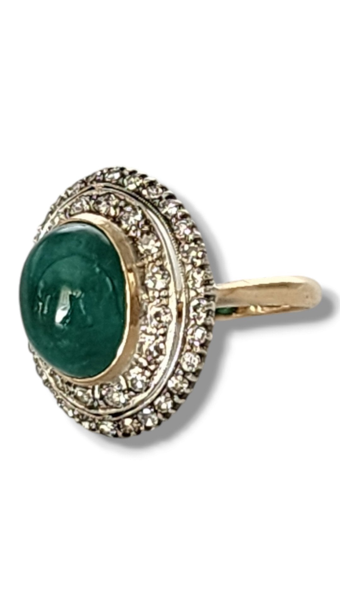 Antique 14K Gold and Diamond Women's Ring