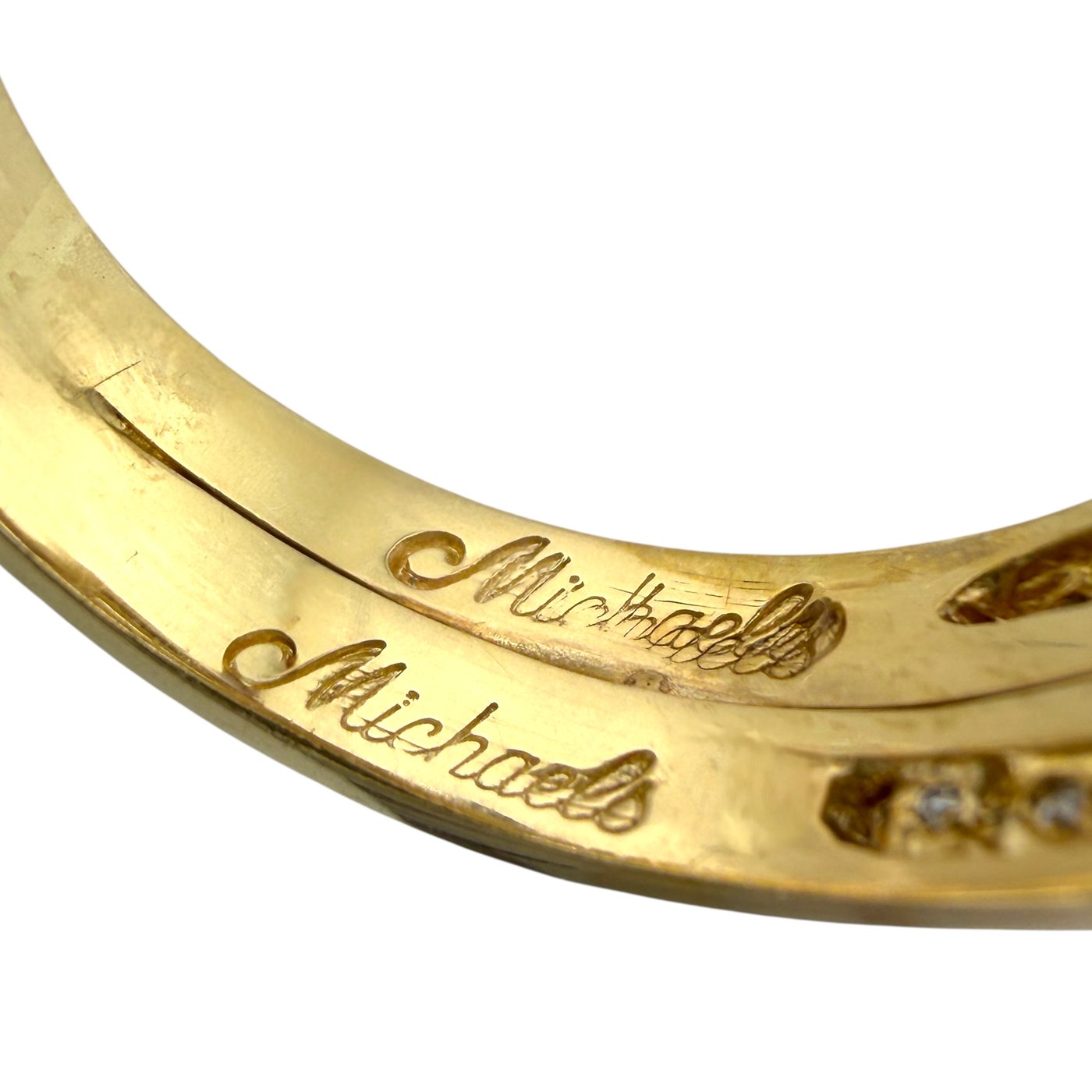 Michael’s 14K Yellow Gold 1.06ct Diamond Ring