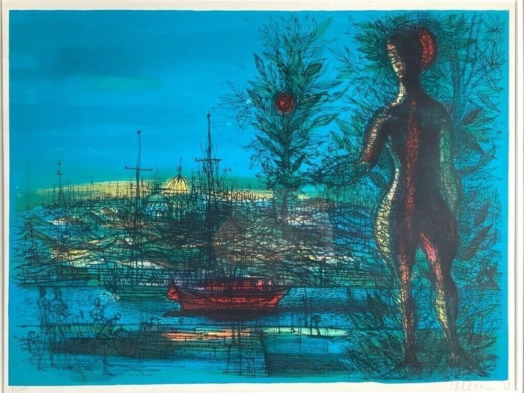 Jean Garzou Original Oil Painting