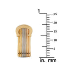 Cartier Trinity 18K Rose, White and Yellow Gold Clip-On Earrings