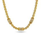 Cartier 4.40ct Diamond Maillon Panthere 18K Yellow Gold Link Necklace