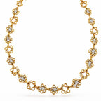 Roberto Coin 18K Rose Gold Bubble Motif Diamond Necklace