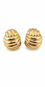 Cellini 18K Gold Clip-On Earrings
