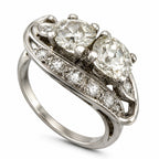 14K White Gold & 0.70ct Diamond Ring