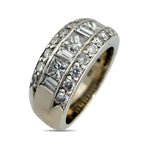 18K White Gold Multi Cut 1.7ct Diamond Ring