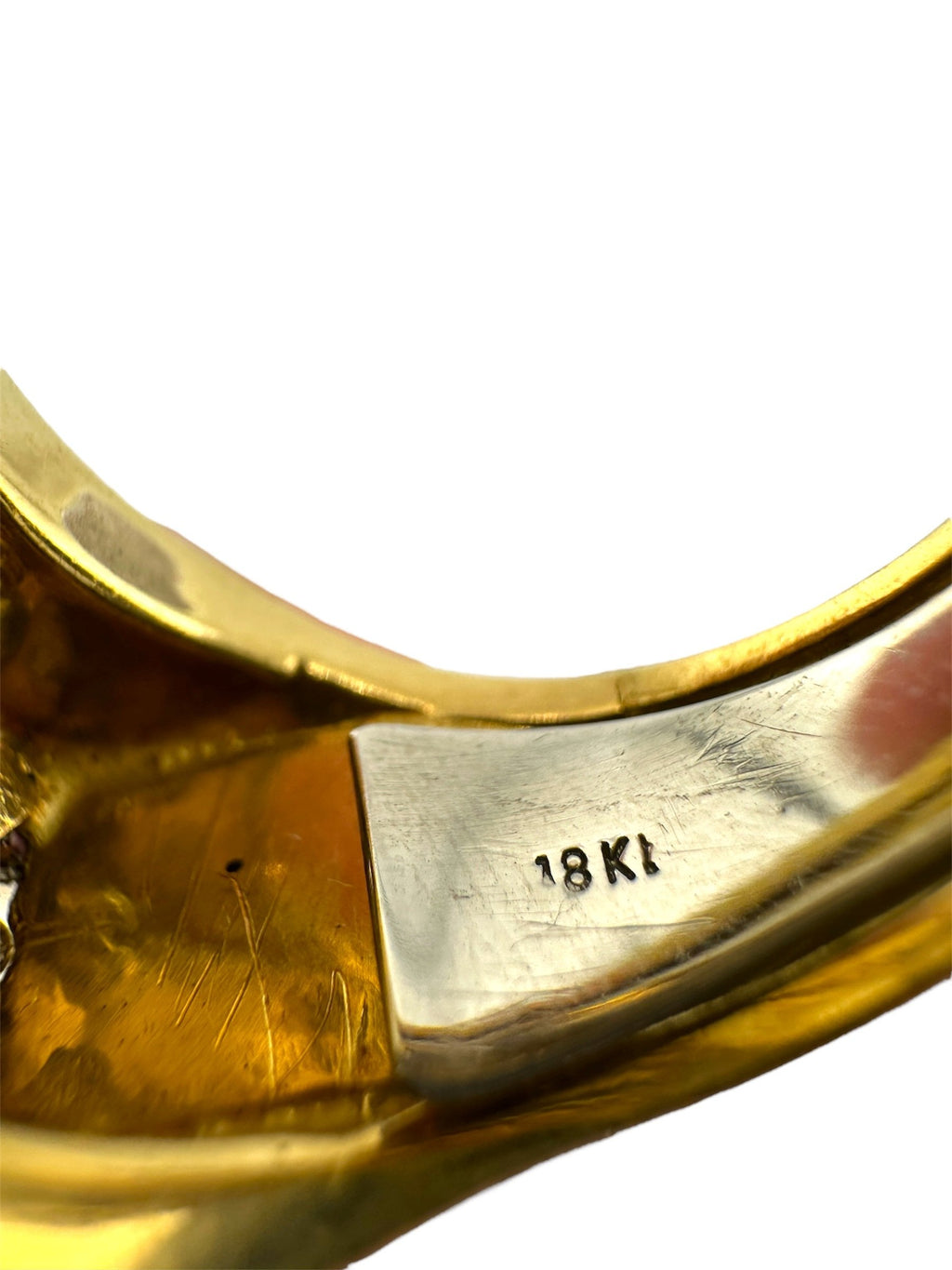 Bellarri 18K Enameled Gold Diamond Ring