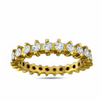 18K Yellow Gold 0.72ct Diamond Eternity Band, Yellow gold -  0.72ct. tw. Diamond