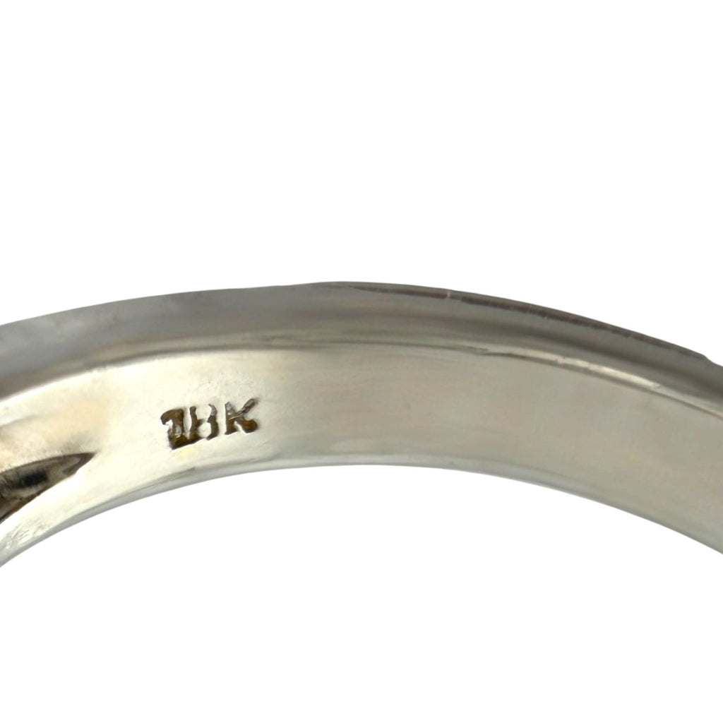 18K White Gold and 1.05ct Diamond Ring