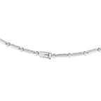 18K White Gold 2.59ct Multi-Diamond Necklace