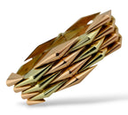 Bronia 14K Two-Tone Retro Gold Bracelet