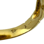 18K Yellow Gold Ruby Cheetah Wrap Ring