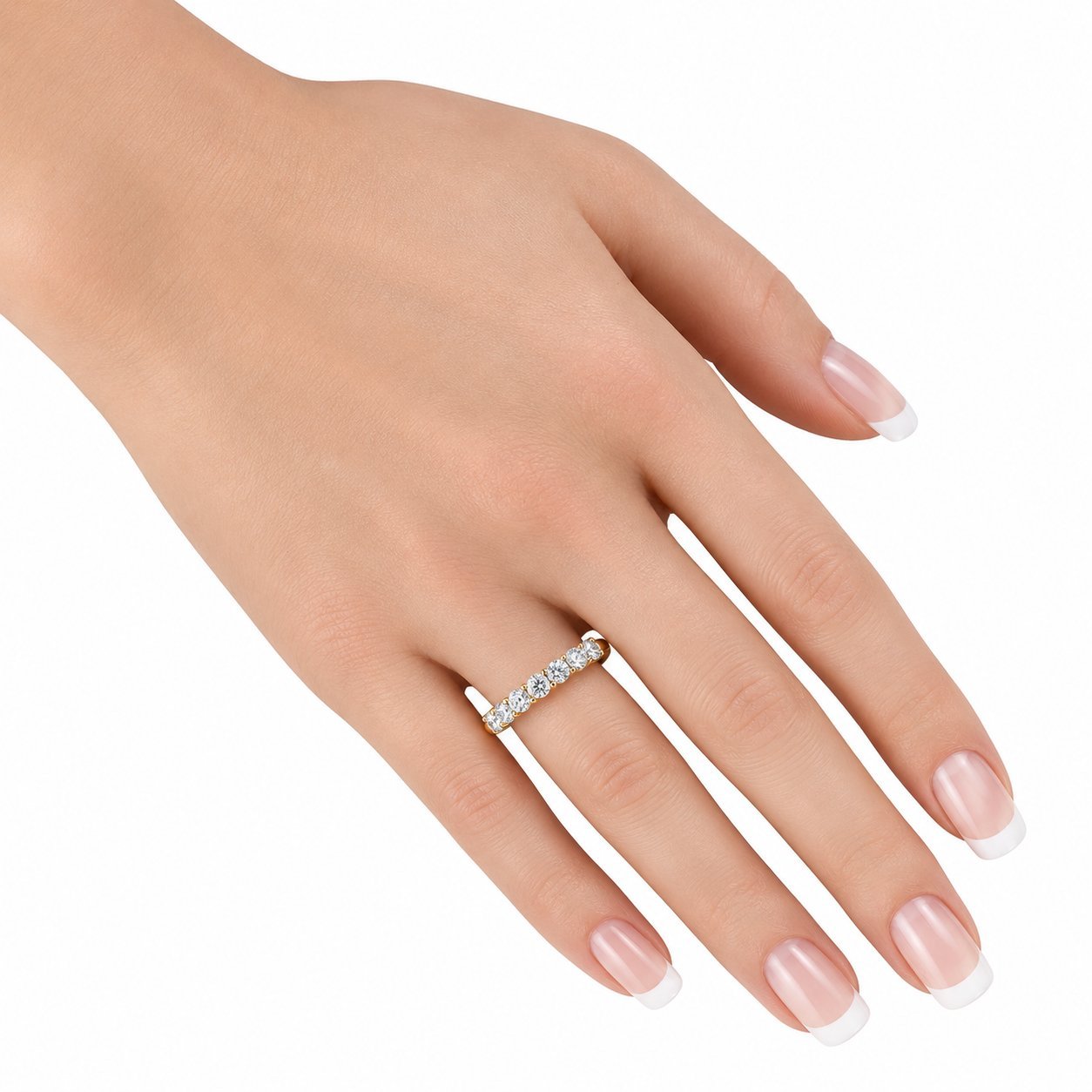 Tiffany & Co. 18K Yellow Gold and 0.75 ct Diamond Ring