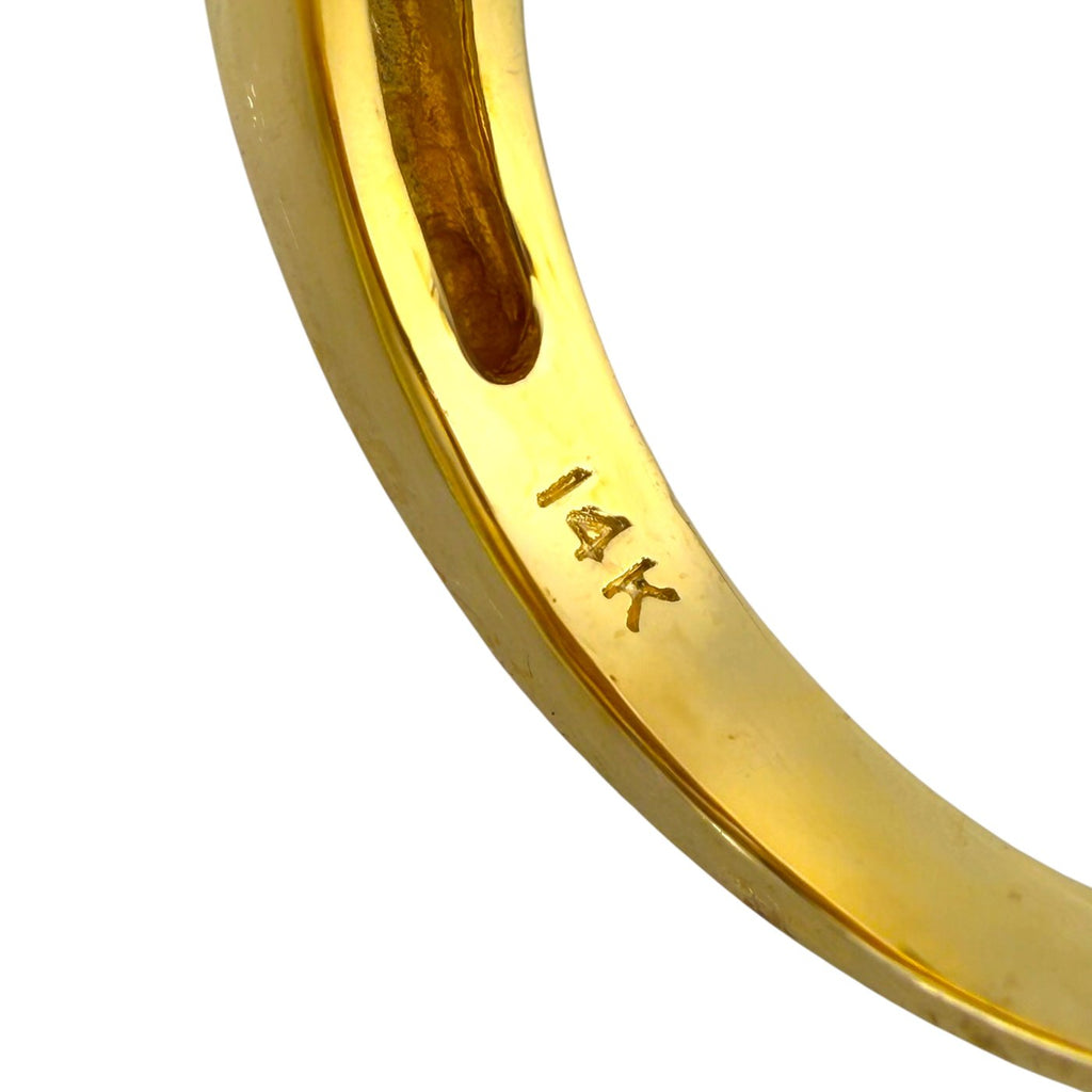 Hammerman Brothers 14K Yellow Gold 0.90ct Ruby & 1.00ct Diamond Ring