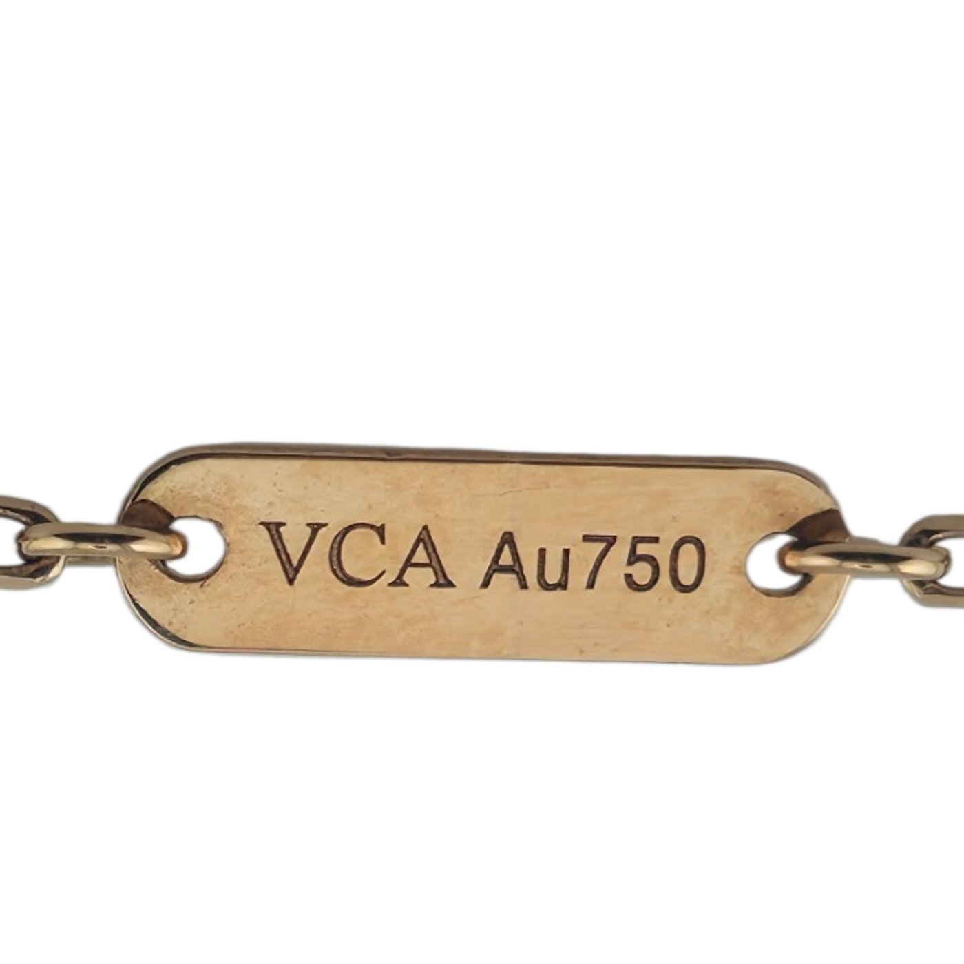 Van Cleef & Arpels - Necklace - 18K Rose gold, Vintage Alhambra pendant, 18K Rose Gold, round diamonds