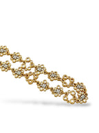 18K Rose Gold Bubble Motif Necklace with 1.1ct of Diamonds