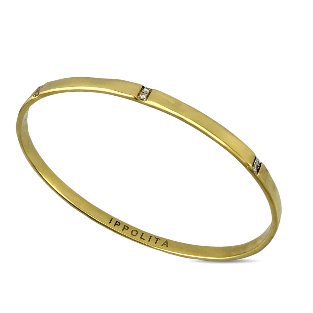 Ippolita 18K Yellow Gold 0.25ct Diamond Bracelet