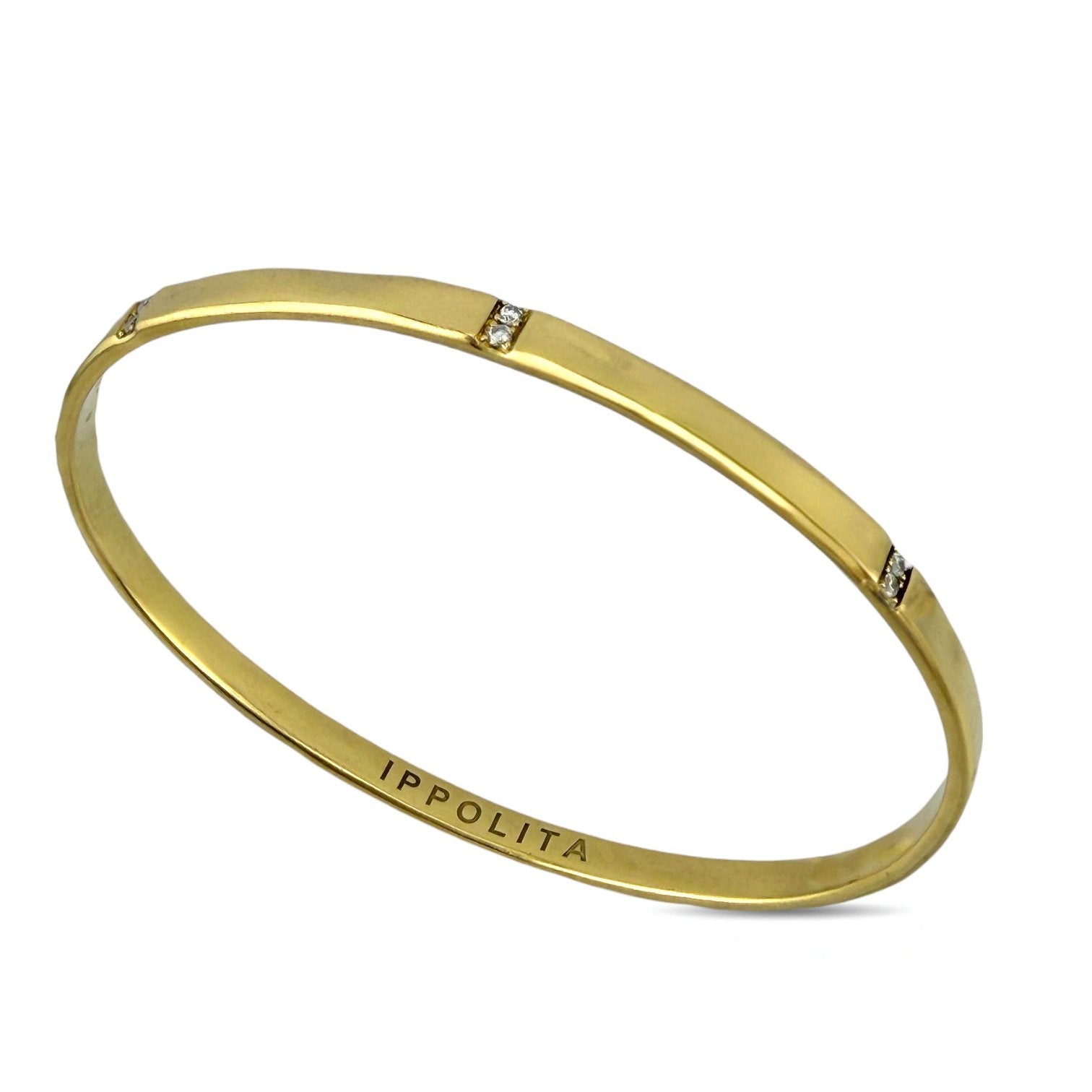 Ippolita 18K Yellow Gold 0.25ct Diamond Bracelet