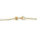 Movado 18K Yellow Gold 0.25ct Diamond Necklace