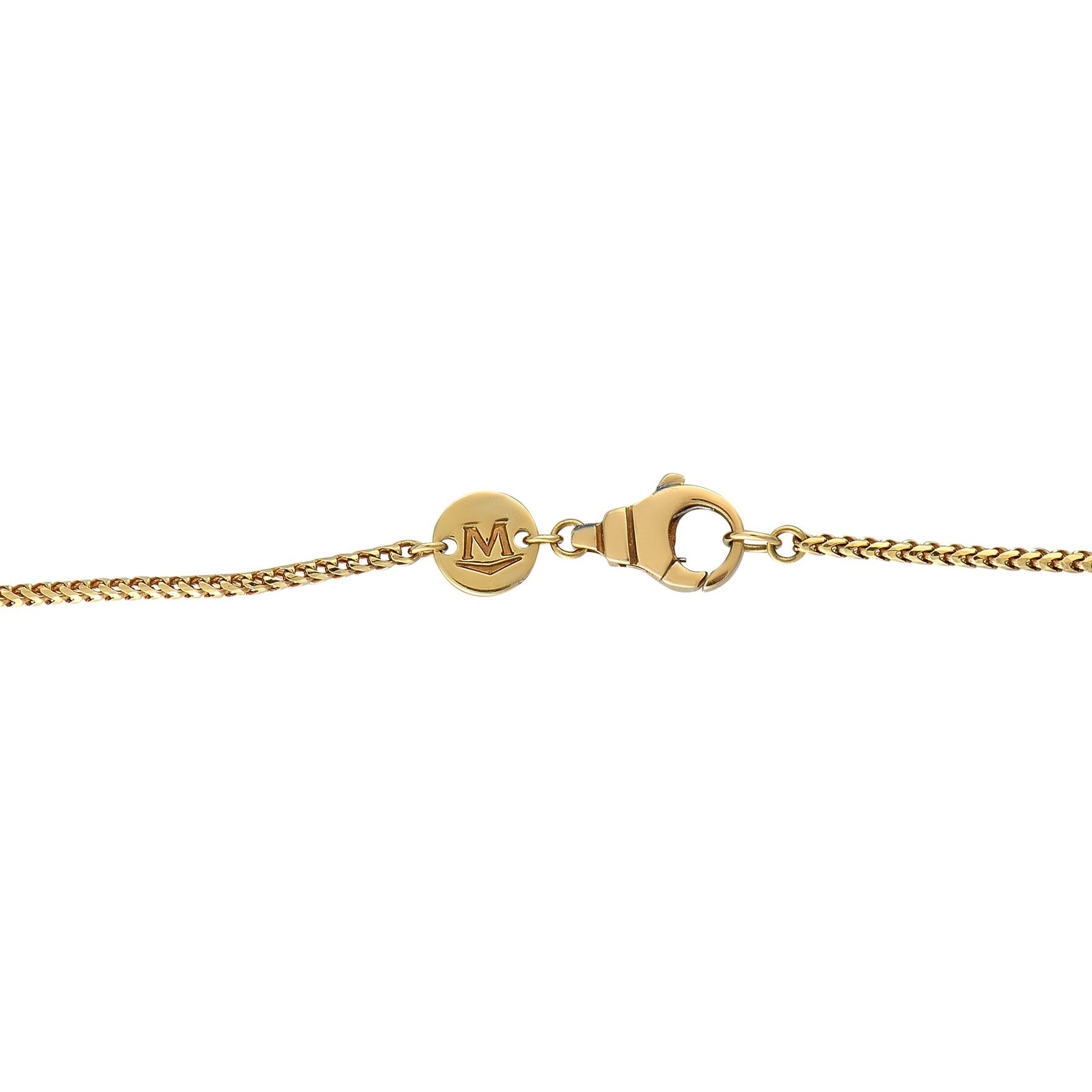 Movado 18K Yellow Gold 0.25ct Diamond Necklace