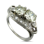 14K White Gold and 0.7ct Diamond Ring
