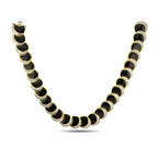 Tambetti 18K Yellow Gold 10ct Diamond and Black Onyx Jewelry Suite