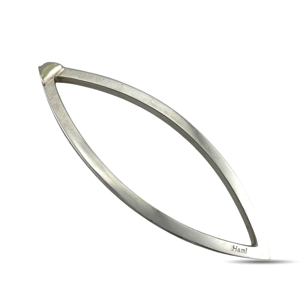 14K White Gold 0.60ct Diamond Marquise Pendan