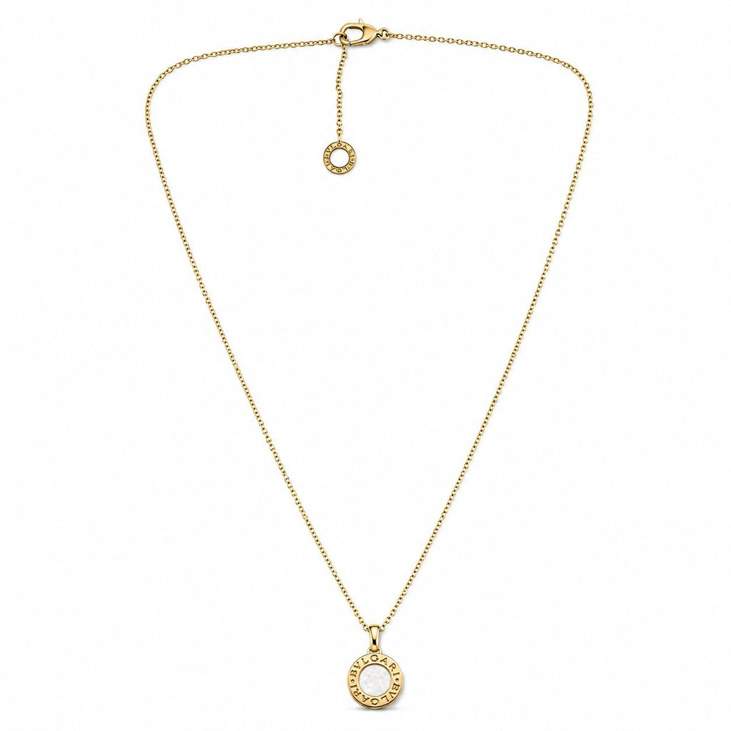 Bvlgari Bvlgari Mother of Pearl Rose Gold Necklace