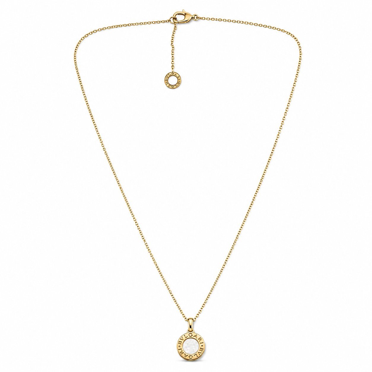 Bvlgari Bvlgari Mother of Pearl Rose Gold Necklace