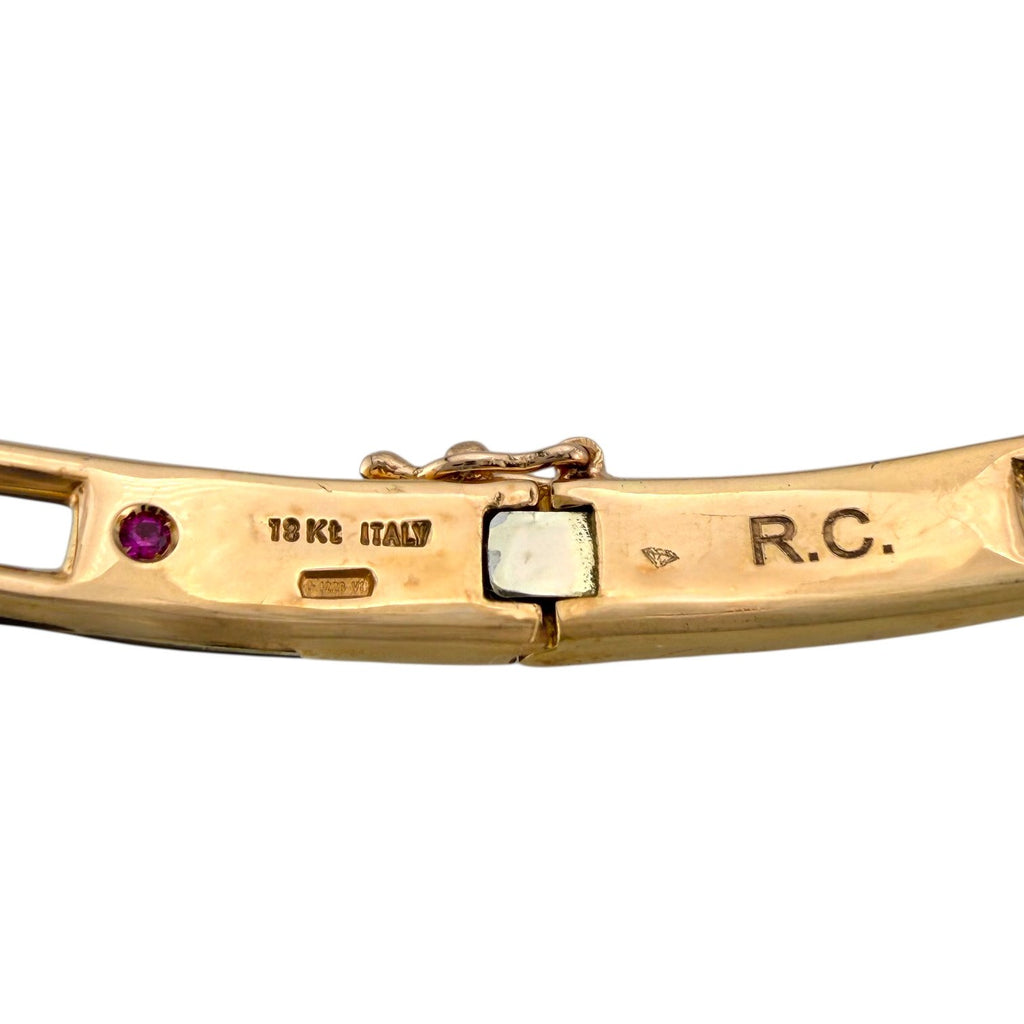 Roberto Coin 18K Rose Gold Bracelet 0.17ct Diamond