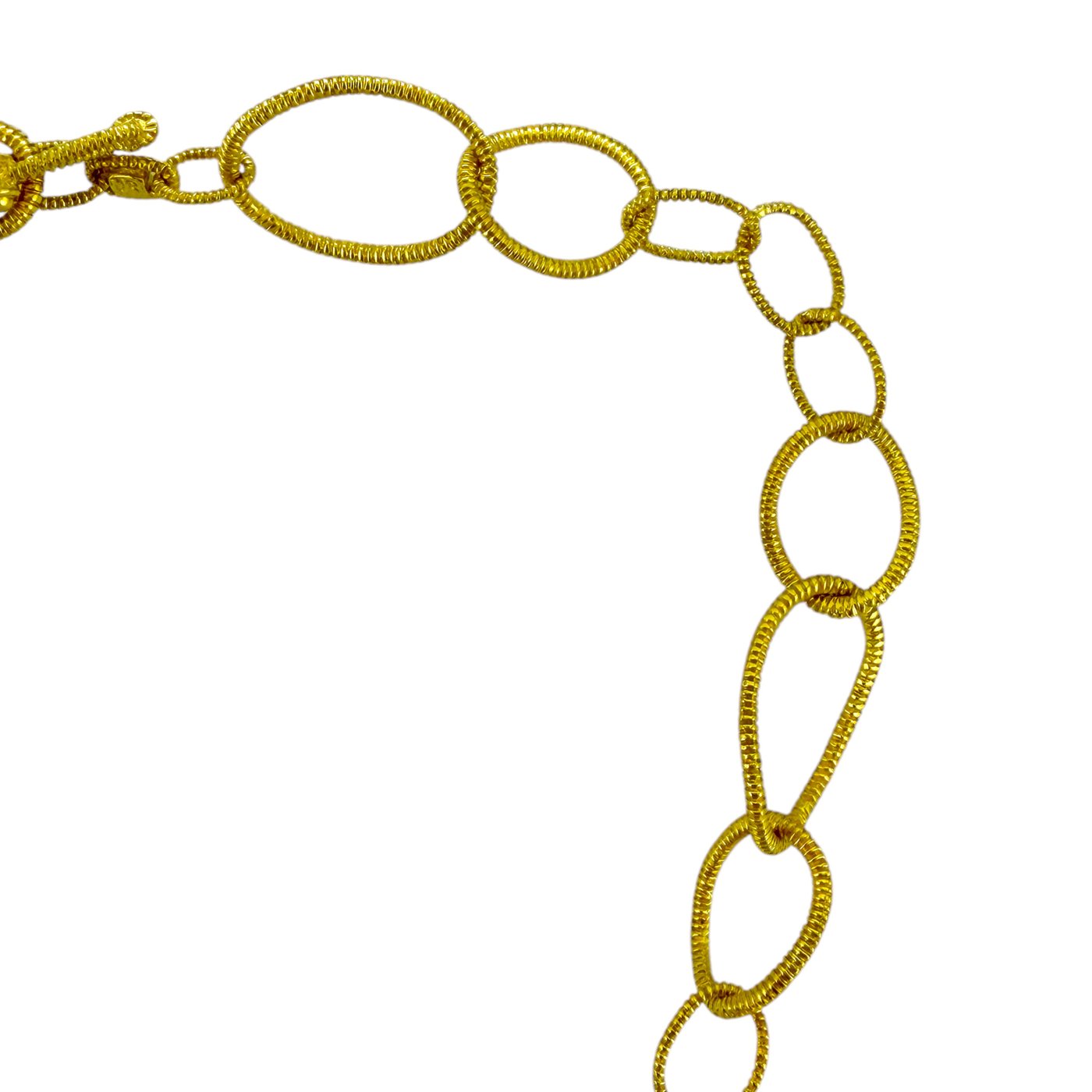 Judith Ripka 18K Yellow Gold 0.25ct Diamond Necklace and Earrings Set