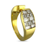 18K Yellow Gold 0.5ct Diamond Ring