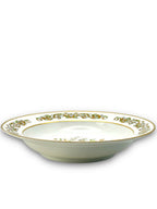Imperial Russian Popov (AP) Manufactory Porcelain Floral Painting Soup Plate