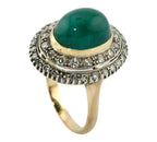 Antique 14K Gold and Diamond Women's Ring