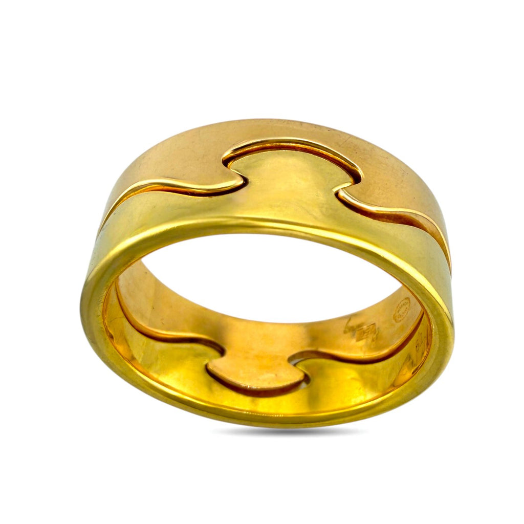 Georg Jensen Two Tone 18K Gold Convertible Ring