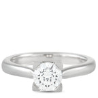 Harry Winston Platinum 0.71ct Diamond Solitaire Engagement Ring