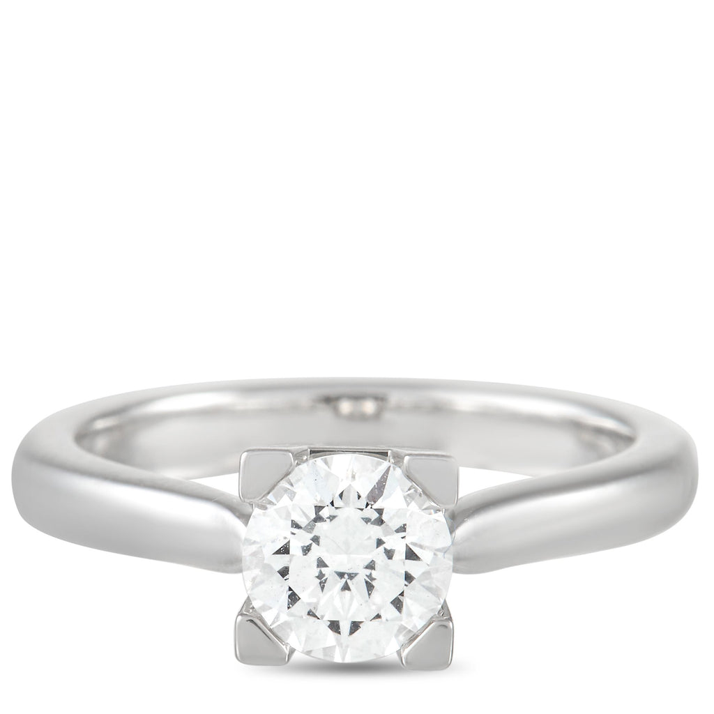 Harry WinstonPlatinum 0.71ct Diamond Solitaire Engagement Ring