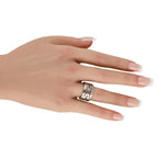 Bvlgari - Ring - 18 kt. White gold, Parentesi 18K White Gold Ring