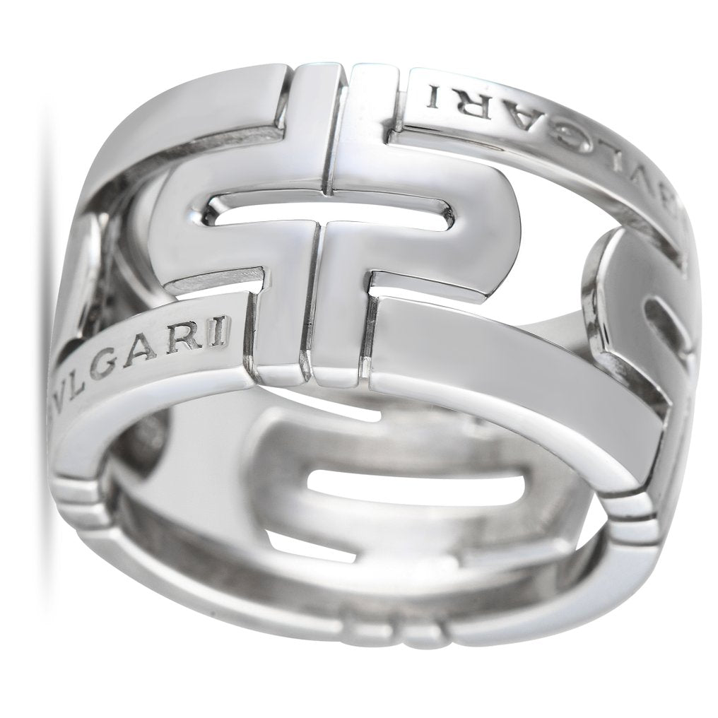 Bvlgari - Ring - 18 kt. White gold, Parentesi 18K White Gold Ring