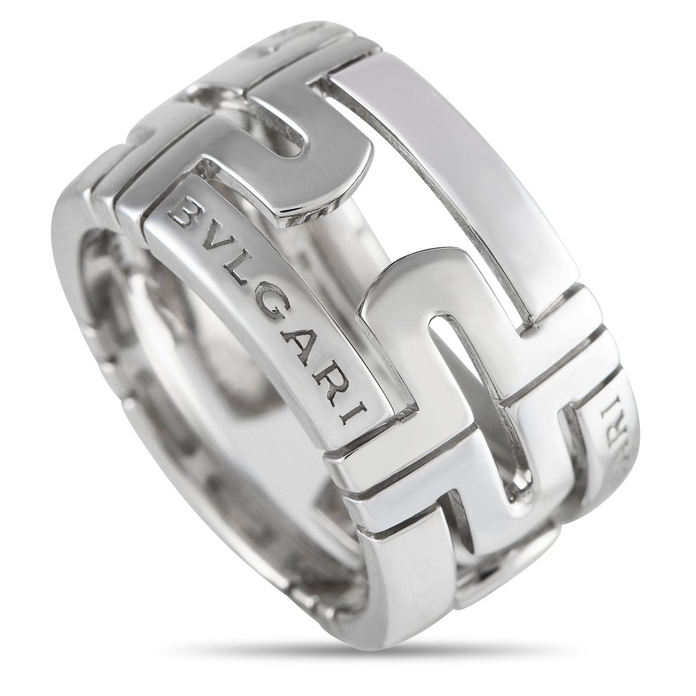 Bvlgari - Ring - 18 kt. White gold, Parentesi 18K White Gold Ring