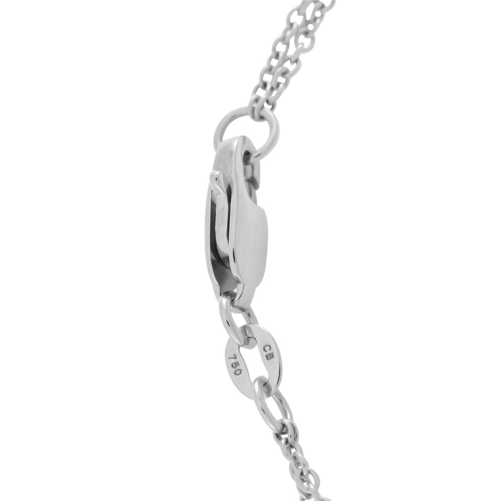 Bucherer - Necklace - 18 kt. White gold, 18K White Gold 0.69ct Diamond Circle Necklace