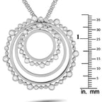 Bucherer - Necklace - 18 kt. White gold, 18K White Gold 0.69ct Diamond Circle Necklace