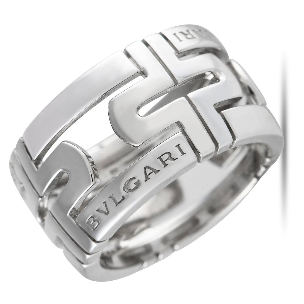Bvlgari - Ring - 18 kt. White gold, Parentesi 18K White Gold Ring