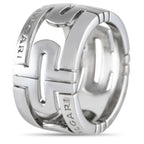 Bvlgari - Ring - 18 kt. White gold, Parentesi 18K White Gold Ring